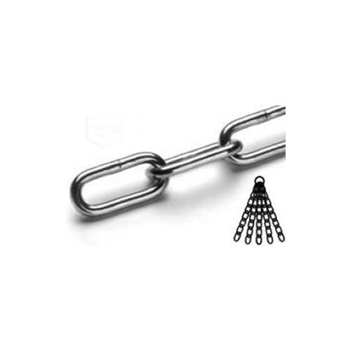 Nerezový řetěz dlouhý článek DIN 763/5865C, A4, pr. 8 mm