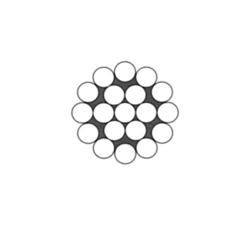 Nerez lano pr.1mm 1x19 AISI 316 A4