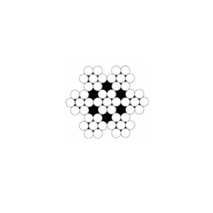 Nerez lano pr.5mm 7x7 AISI 316 A4
