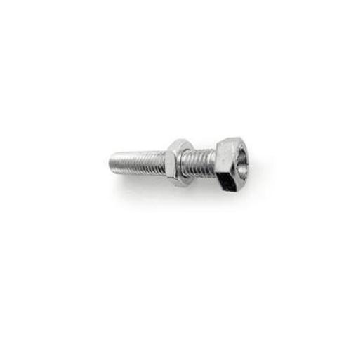 Koncový šroub s dírou a matkou pr. 4 mm / M12